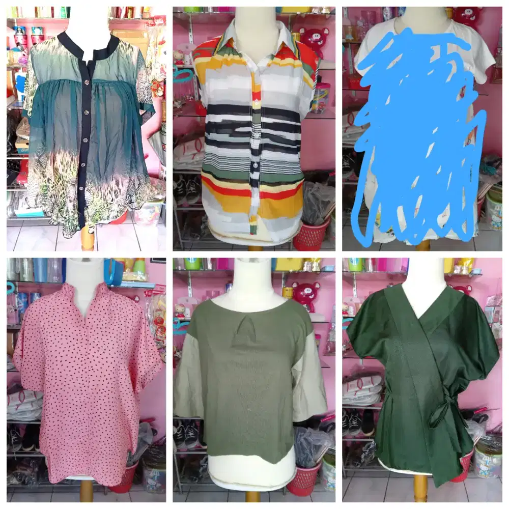 Aneka blouse atasan