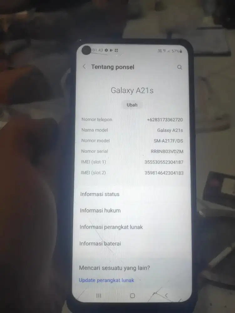 Samaung galaxsy A21S