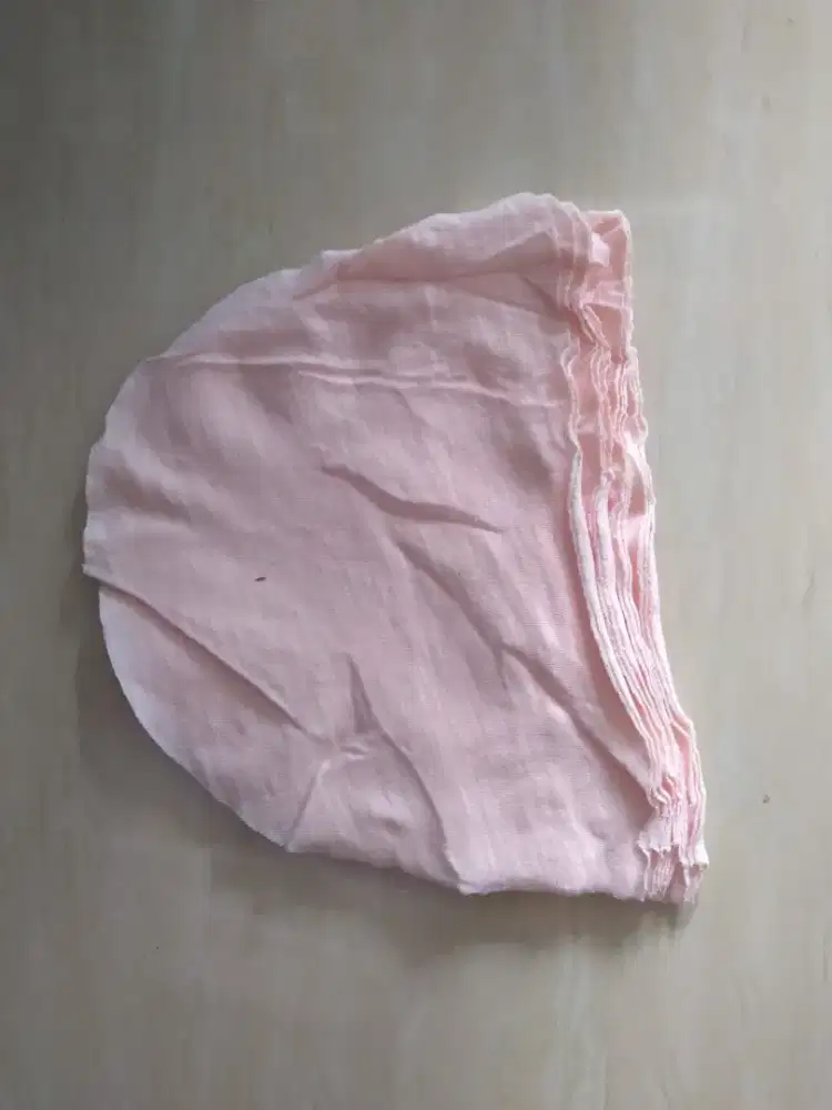 Kain majun katun warna tanpa jahit