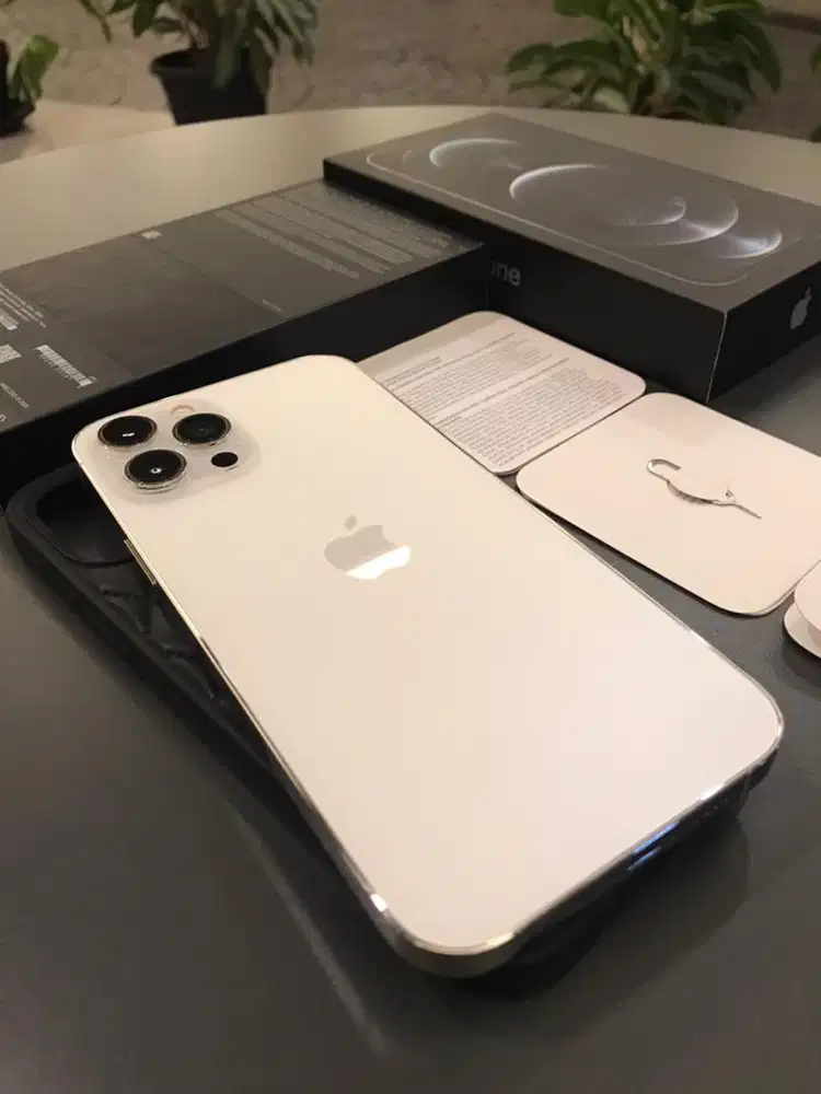 Iphone 12 Pro Max Ibox PA/A Silver Fullset Like New
