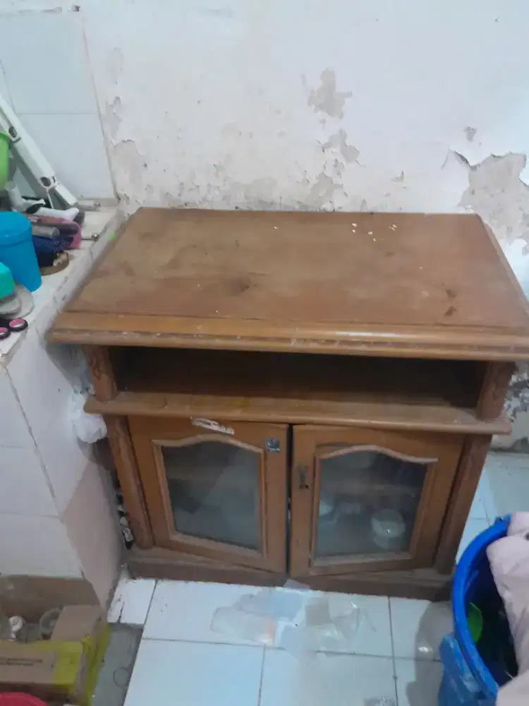 Lemari piring kecil 2 pintu