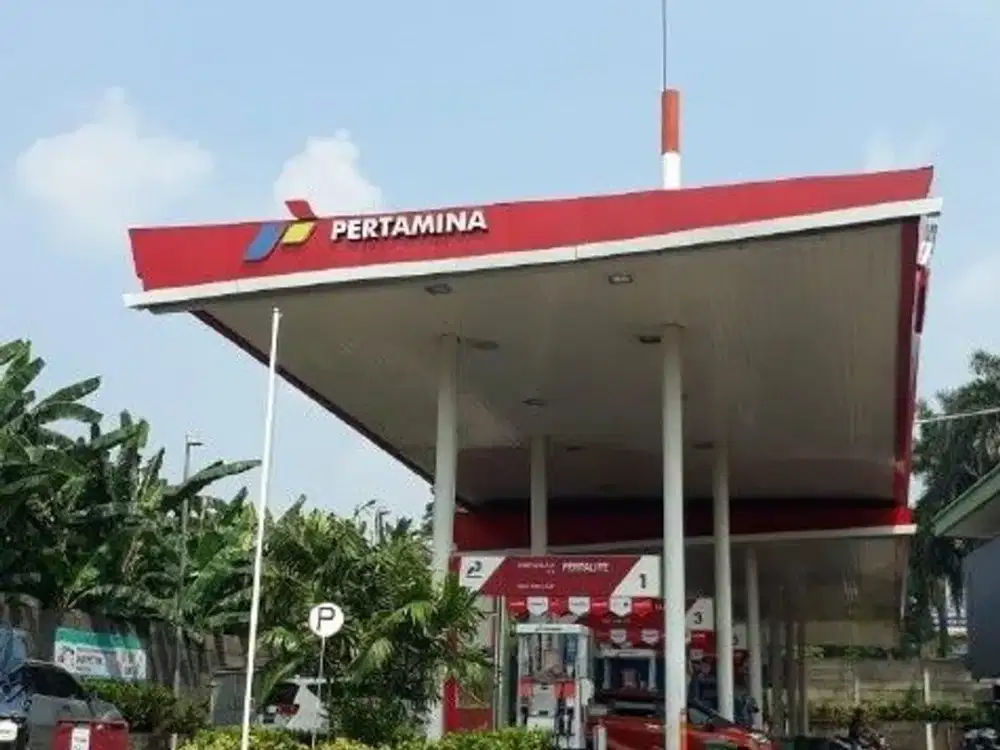 Dijual SPBU Aktif LT 2.210 m² Pinggir Jalan Utama Bintaro Raya Sektor 3, Tangerang Selatan