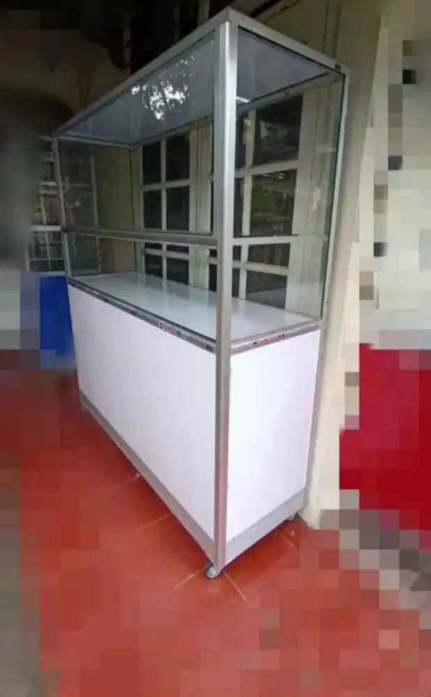 Jual Grobak Etalase 1,5 meter, Lok Pondok Cabe udik, Tangerang Selatan