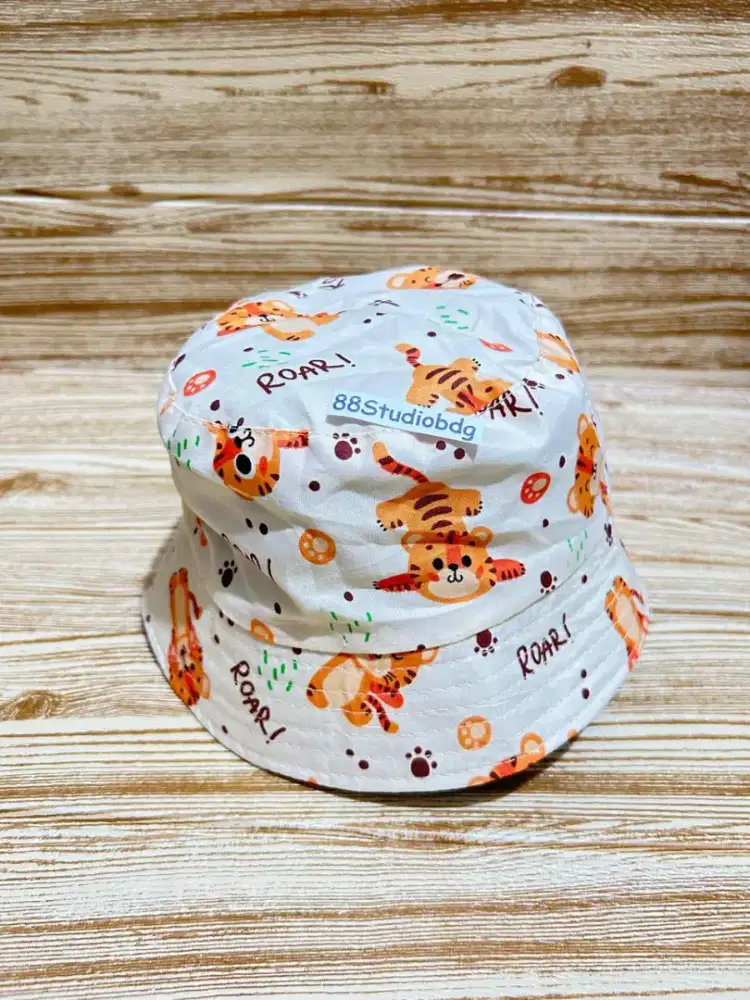 Topi Bucket Anak usia 2-6thn motif karakter kartu topi anak lucu murah
