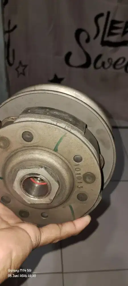 Mangkok+kampas ganda vario