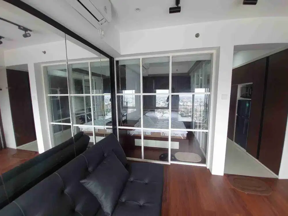 furniesd cantik type one Bedroom Apartemen Breeze