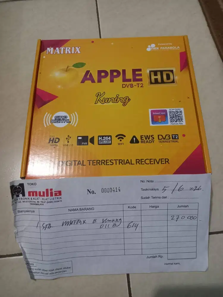 Set Top Box (STB) Matrix Apple