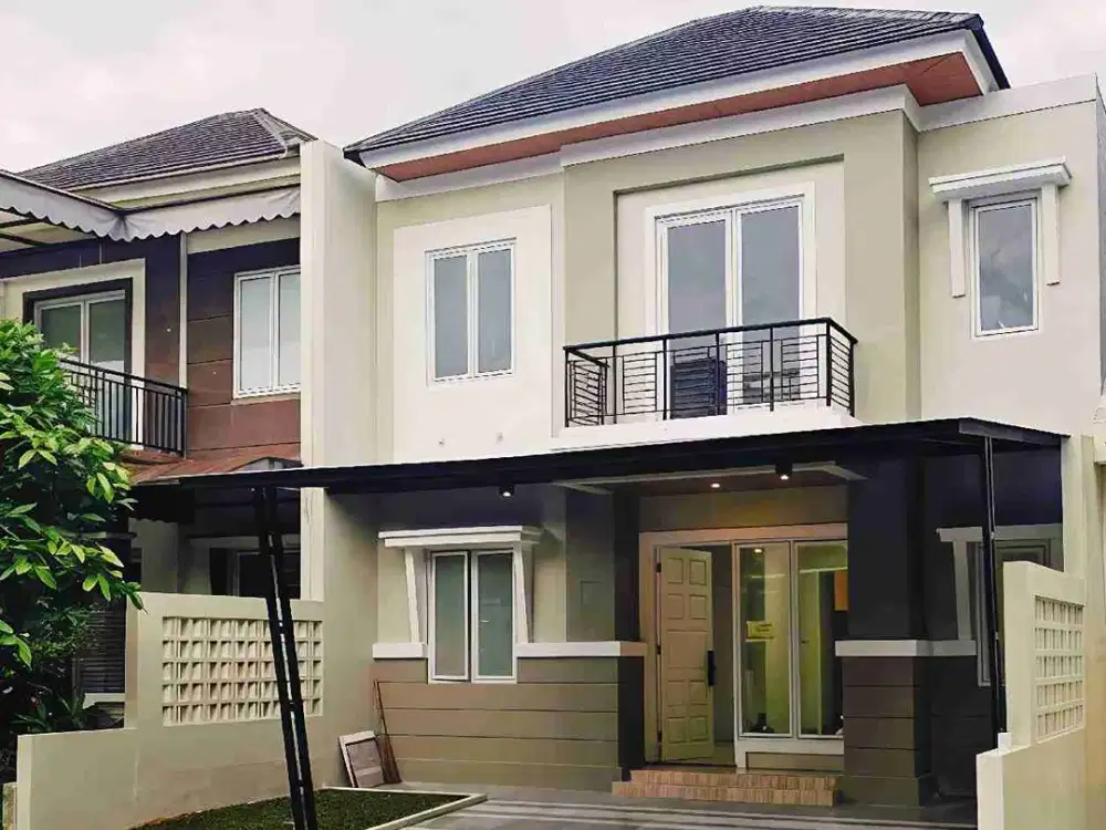 BU RUMAH RAPI SIAP HUNI LANTAI VINYL KAYU KOTA WISATA CIBUBUR 10 MENIT KE TOL CILEUNGSI
