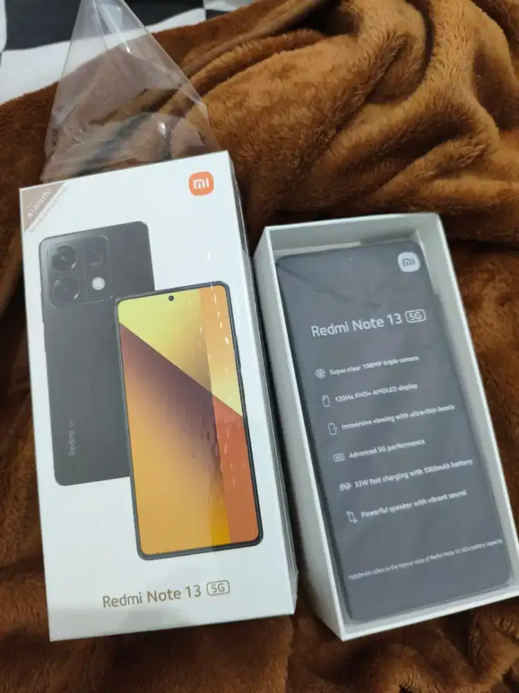 Redmi Note 13 5G 8/256 GB Black mulus
