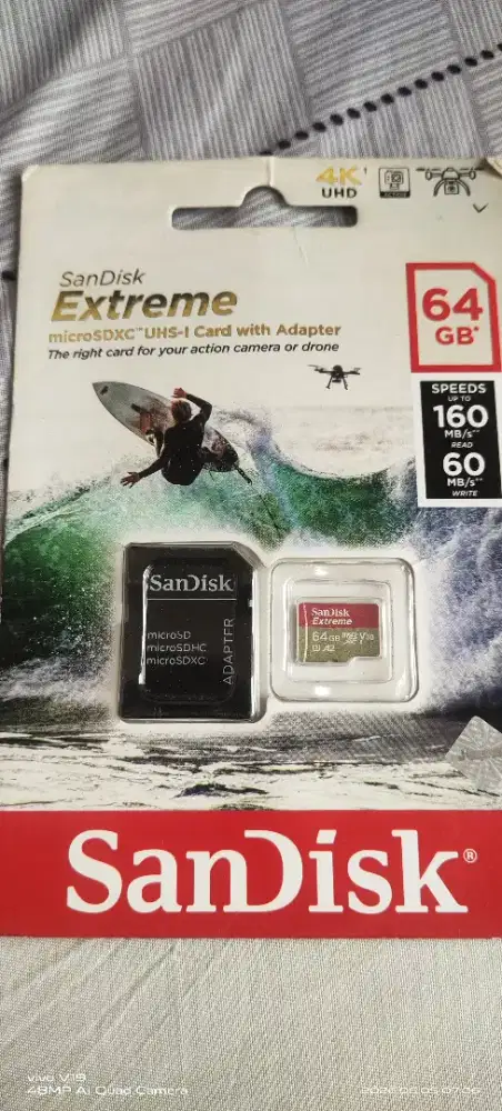 Sandisk Extreme + Adapter 64Gb