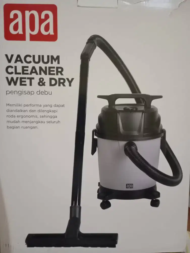 apa VACUUM CLEANER WET & DRY 800 Watt (NEW)