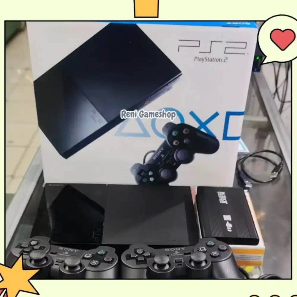 PS2 slim seri 9x matrix HDD