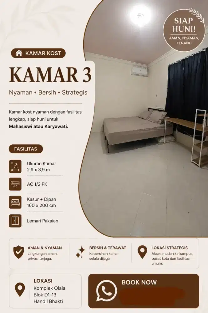 Kos untuk Wanita, Handil Bhakti