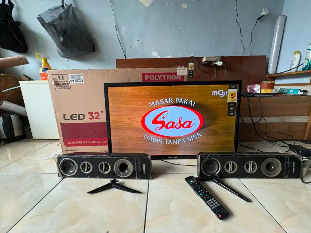 Jual TV led 32in analog polytron