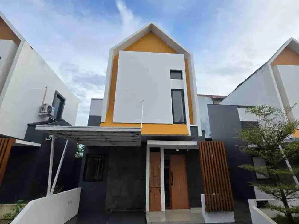 DIJUAL CEPAT (DI BAWAH HARGA PASAR) – Rumah 2 Lantai Smart Home di Nano Town 4, Pamulang