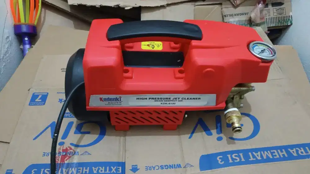 Jet Cleaner buat cuci kendaraan masih normal gaes