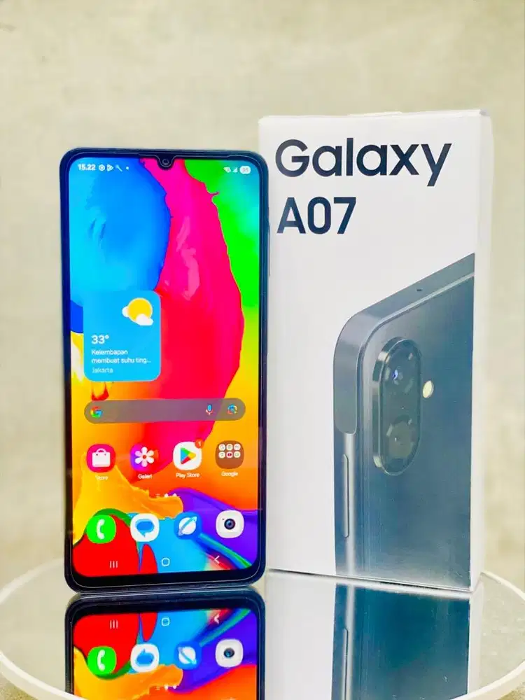SAMSUNG GALAXY A07SF RAM 16/256 8+8 GARANSI RESMI SEIN FULLSET ORI