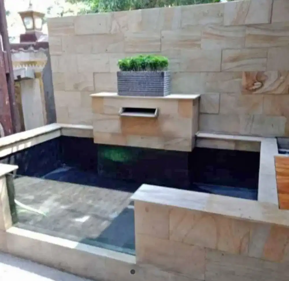Kolam koi/jasa pembuatan kolam