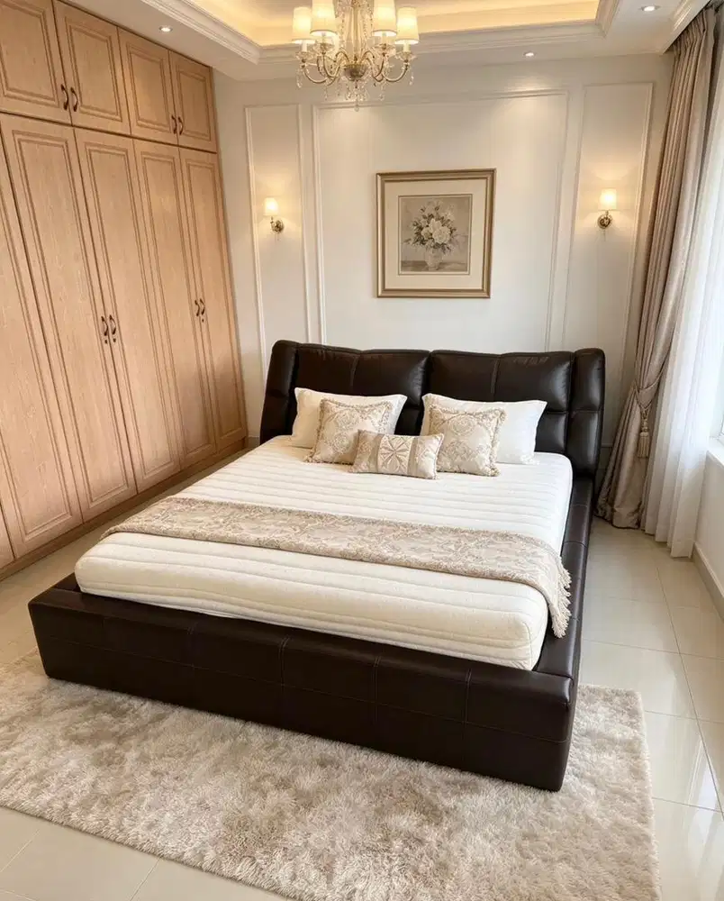 Divan Cellini Olla Leather Genuine ( Full Kulit Asli )