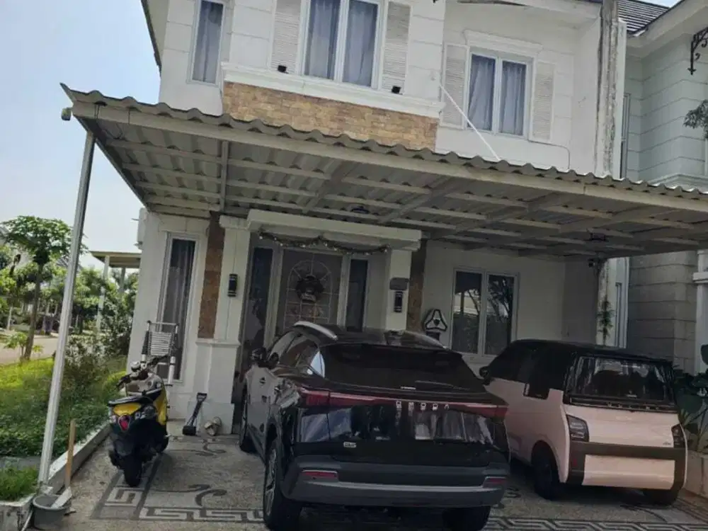 Dijual Murah Rumah Hoek Full Furnished Cluster Pinewood Banjar Wijaya