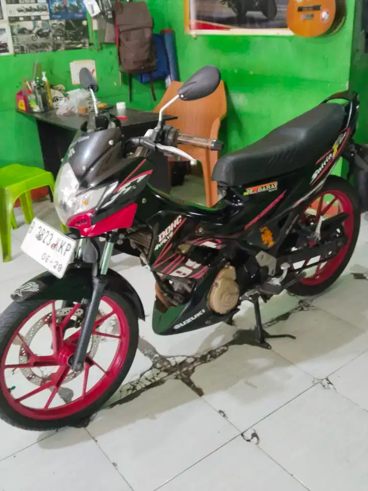 Satria fu th 2013 plat hidup