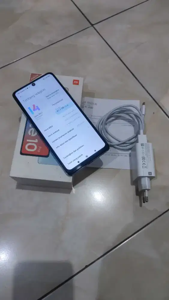 Xiaomi Redmi Note 10 Pro Ram 8 /128 Minus dikit