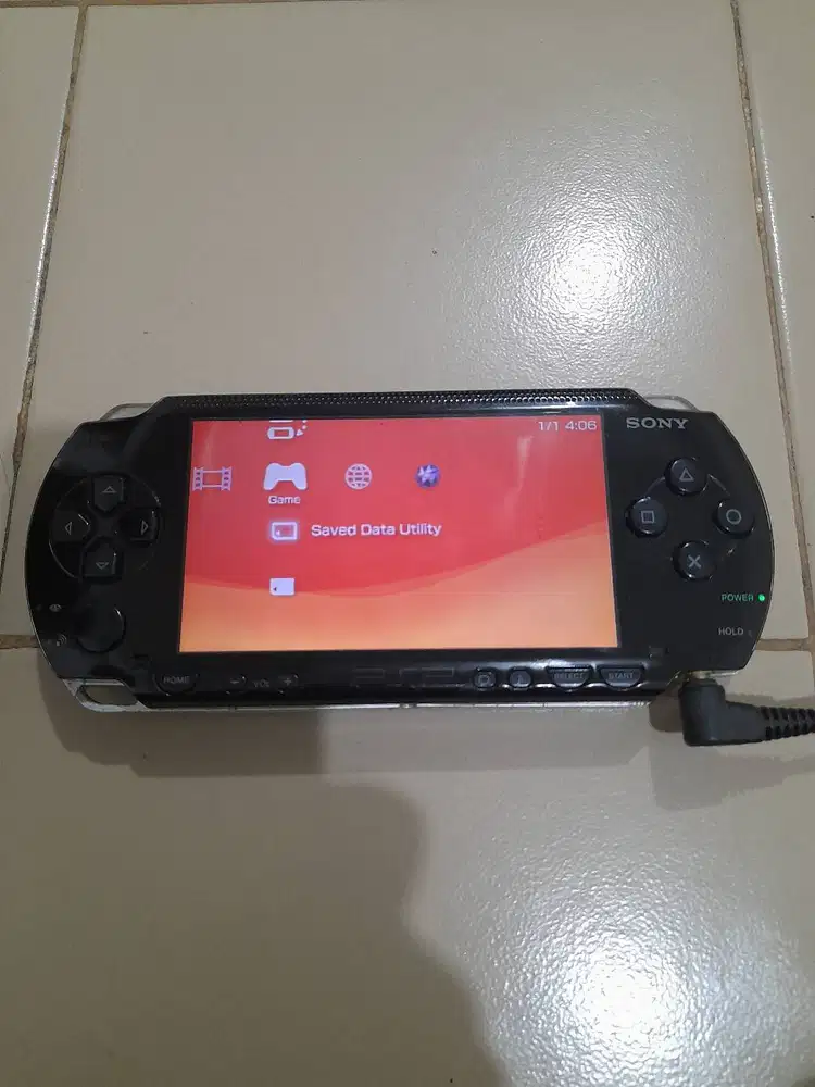 PSP FAT Tebel Mesin hidup Normal Memory 16gb