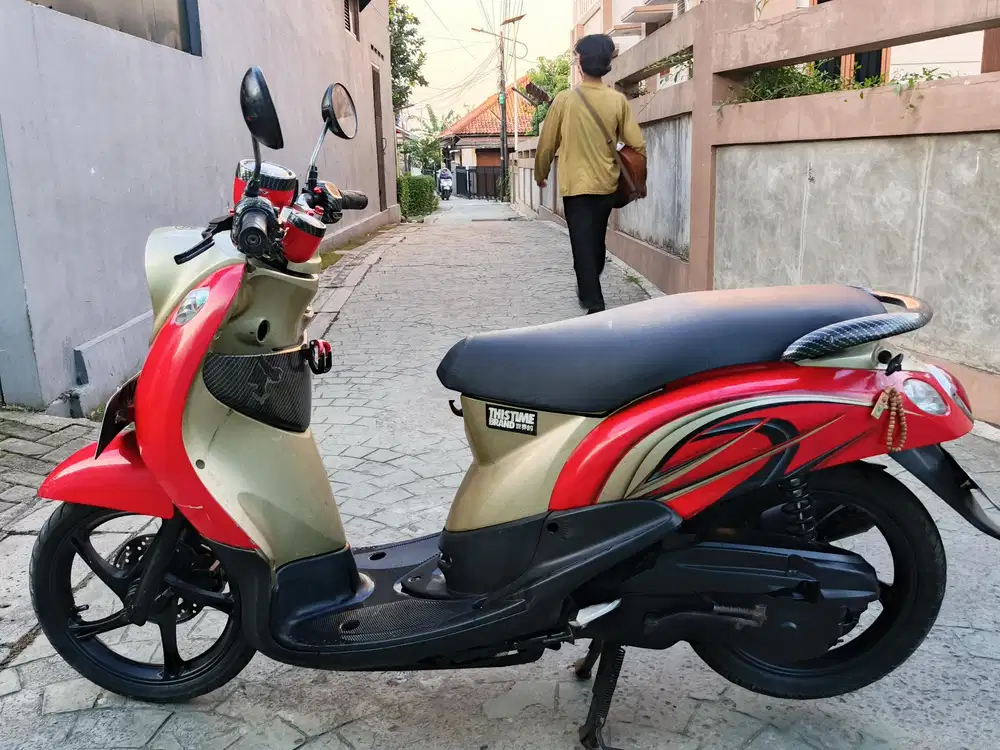 Yamaha Fino 2013 stater halus mulus terawat