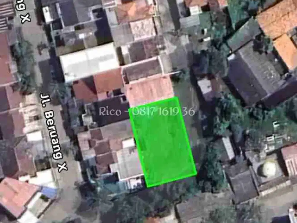 Tanah Kavling Hook Luas Besar 360M Tapir Jababeka Cikarang Jual Cepat