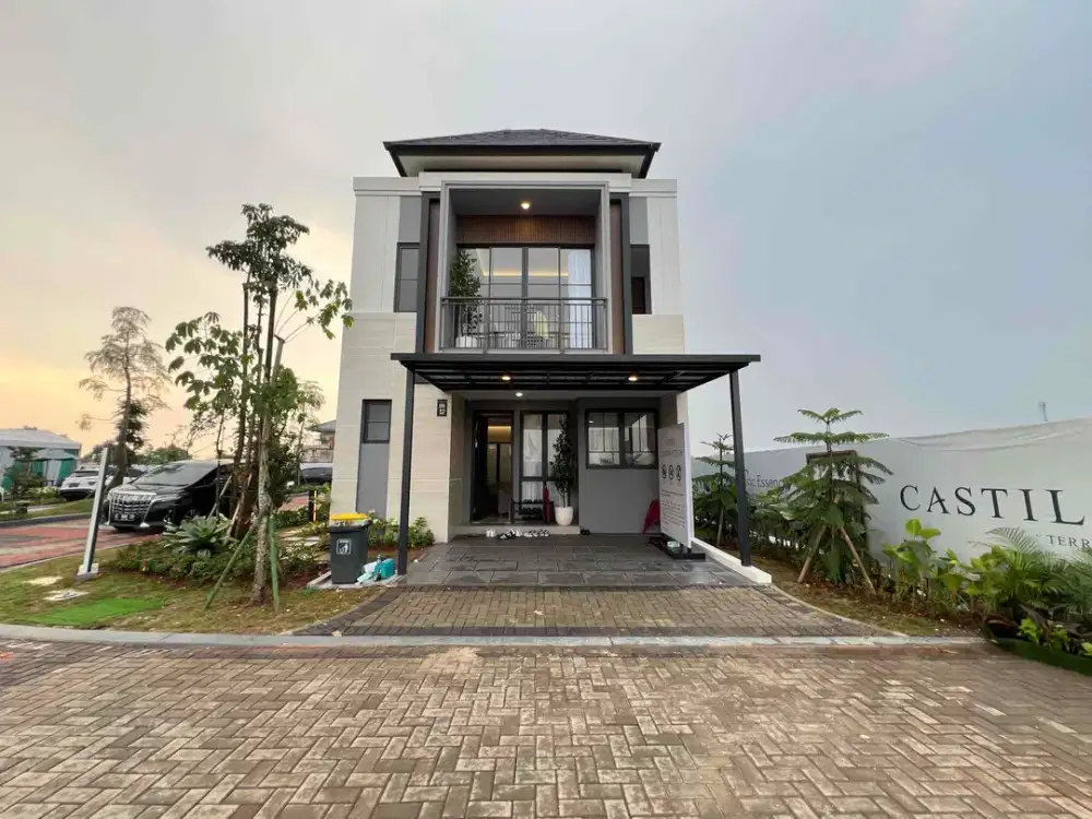 Dijual Rumah BSD Free DP Castilo at Terravia Seberang Mall Eastvara