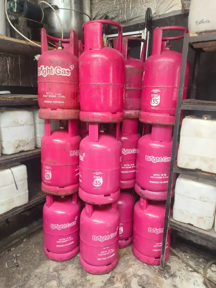 Tabung Gas LPG Pink Bright Gas 12KG