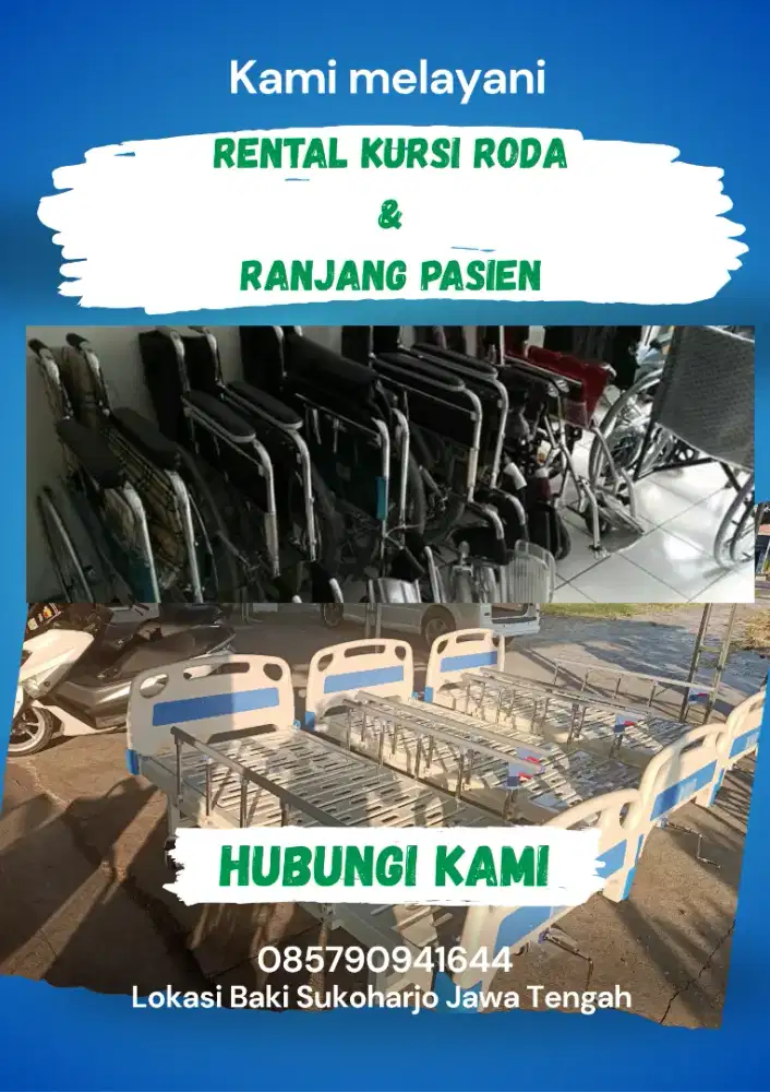 Ranjang pasien kursi roda