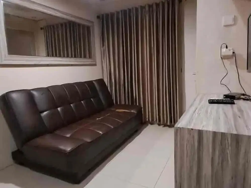 disewakan 2br full furnis lantai rendah grand asia afrika bagus siap huni bisa bulanan