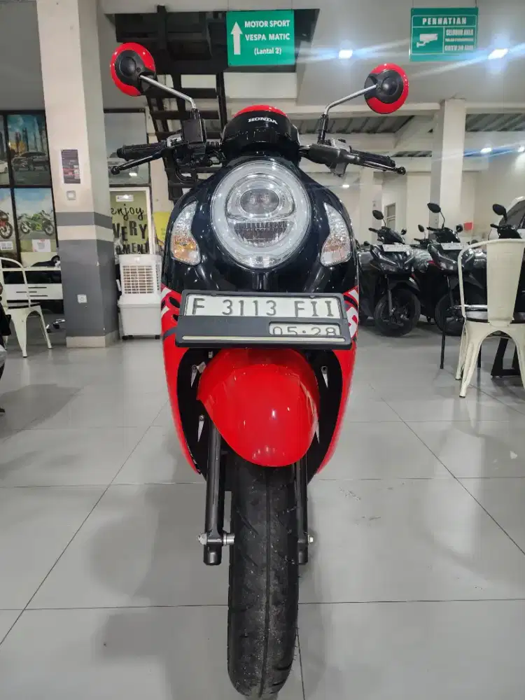 SCOOPY FASHION TAHUN 2023,MERAH HITAM MEMPESONA
