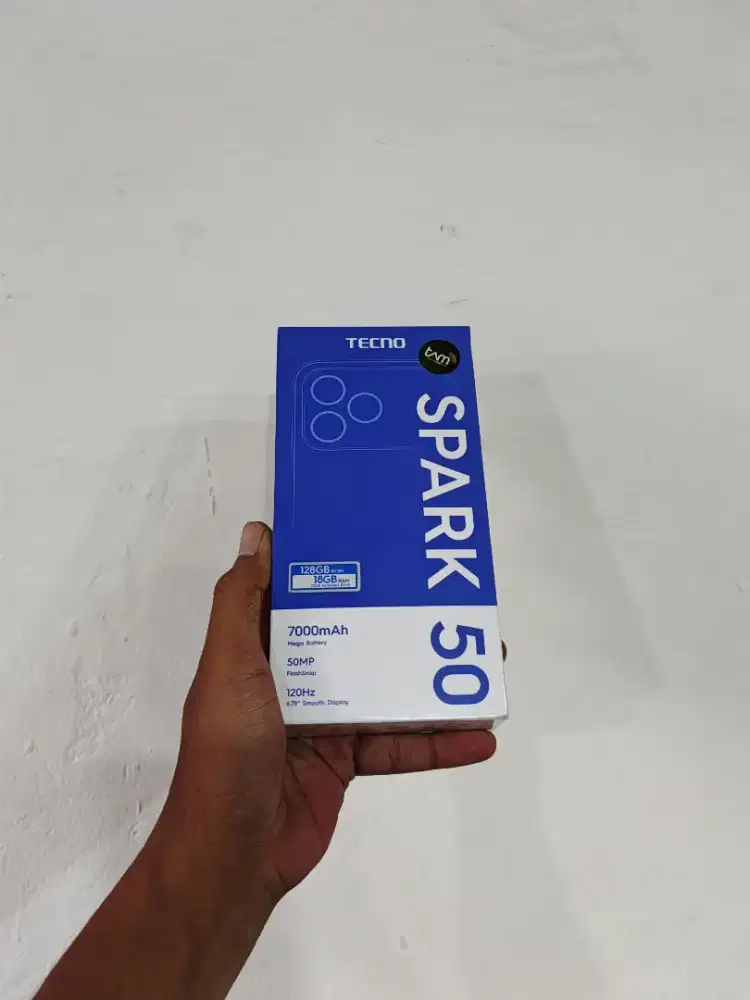 [ Fast respon WA ] Tecno Spark 50 6/128 Garansi resmi 13bln