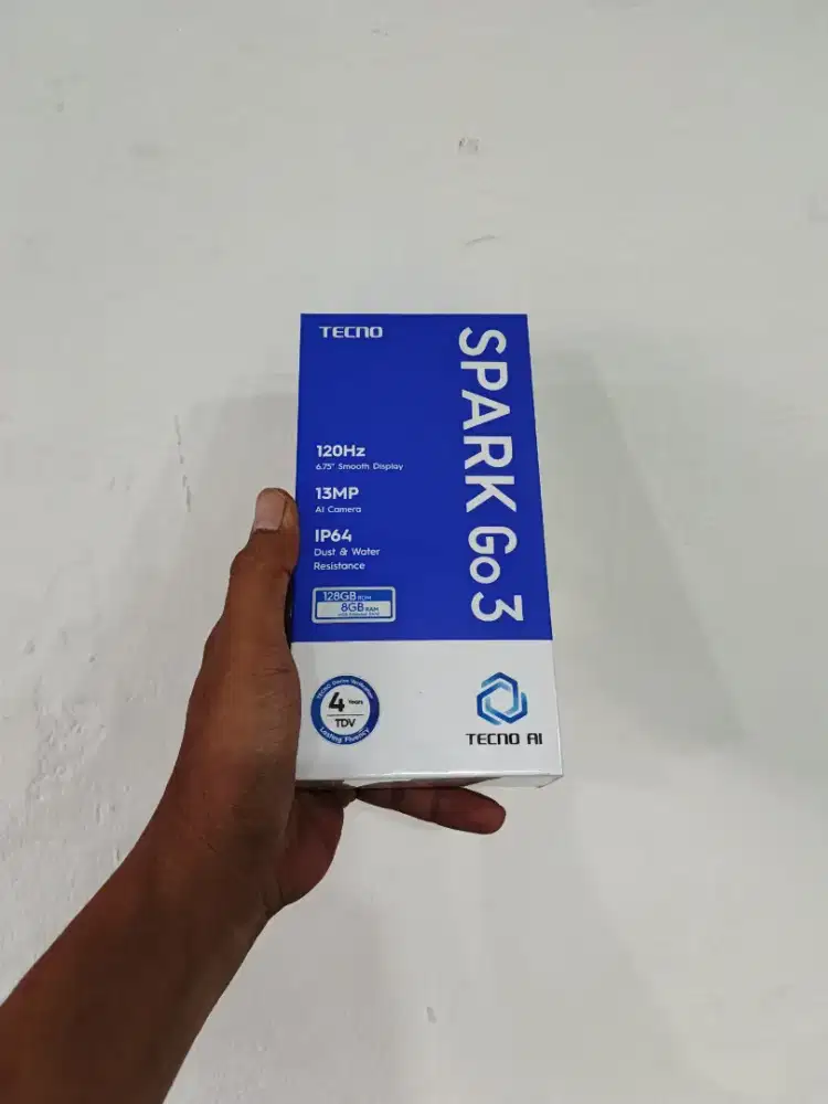 [ Fast respon WA ] Tecno Spark GO3 4+4/128 Garansi resmi 13bln