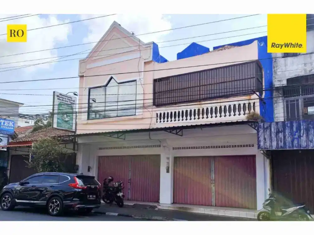 disewakan dan dijual ruko 2     ,5 lantai pakualaman yogya