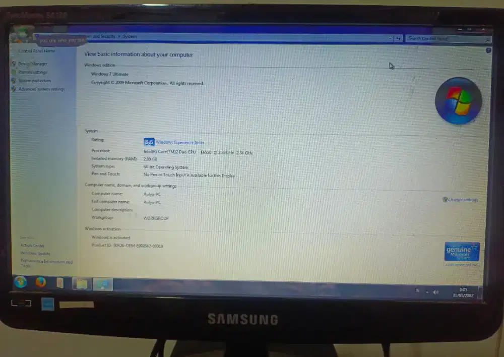 Jual komputer bekas jarang di pakai