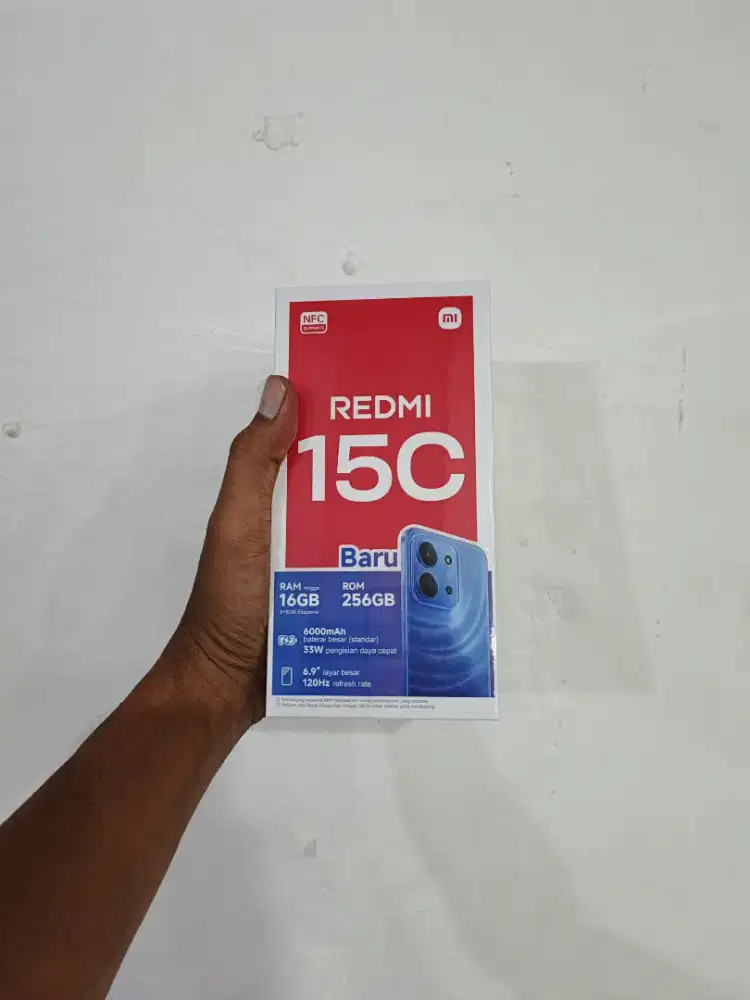[ Fast respon WA ] Xiaomi Redmi 15C NFC 8+8/256 Garansi resmi 15bln