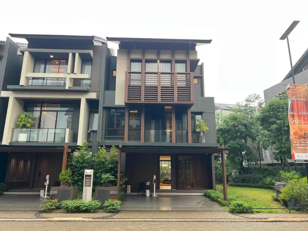 Dijual Rumah Baru BSD Wynyard at Hiera (Free DP & Free PPN) Siap Huni Desember 2026