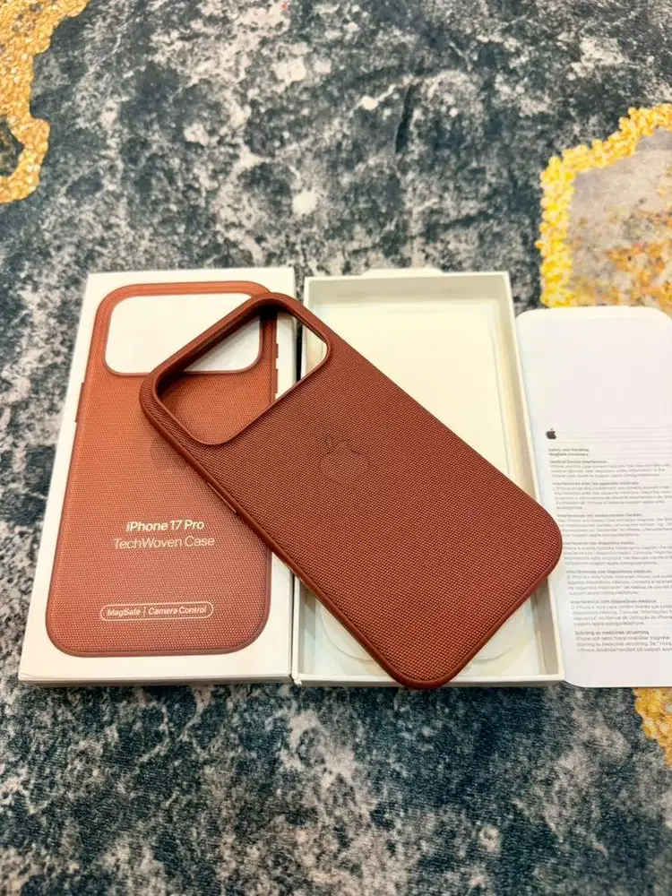 TechWoven Case iphone 17 PRO Sienna Magsafe Original Apple