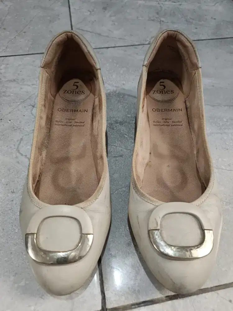 Sepatu Wedges Obermain Size 38 atau insole 24.5