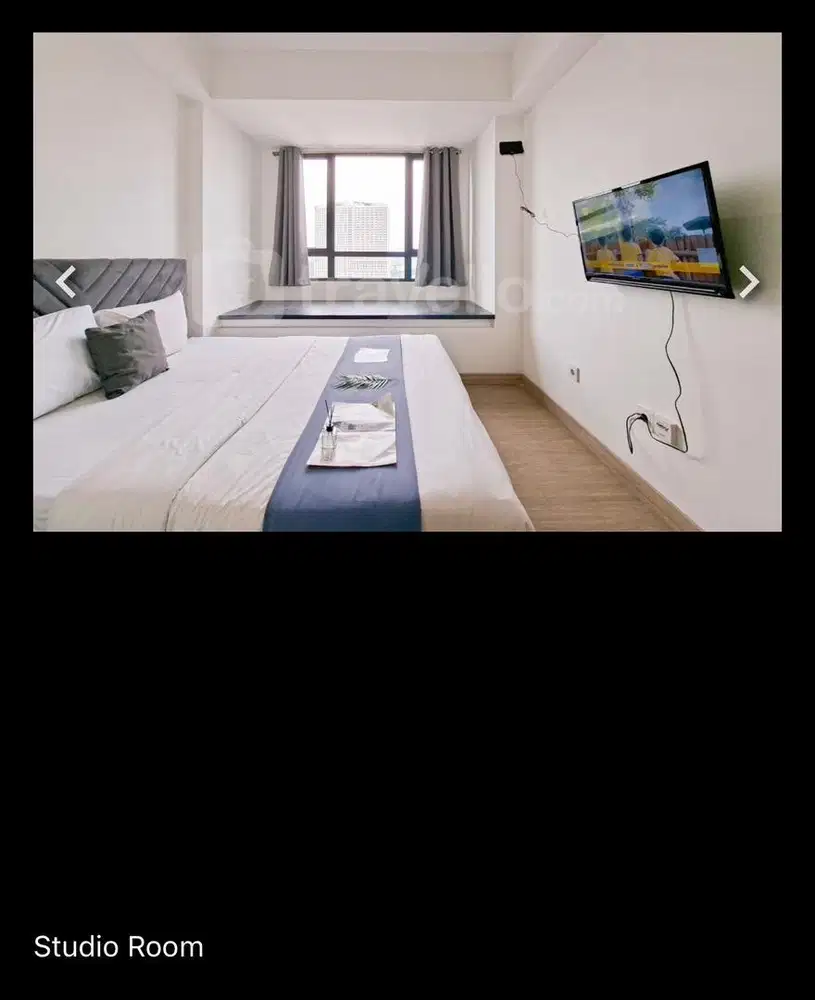 Apartemen Collins Boulevard Studio Full Furnished