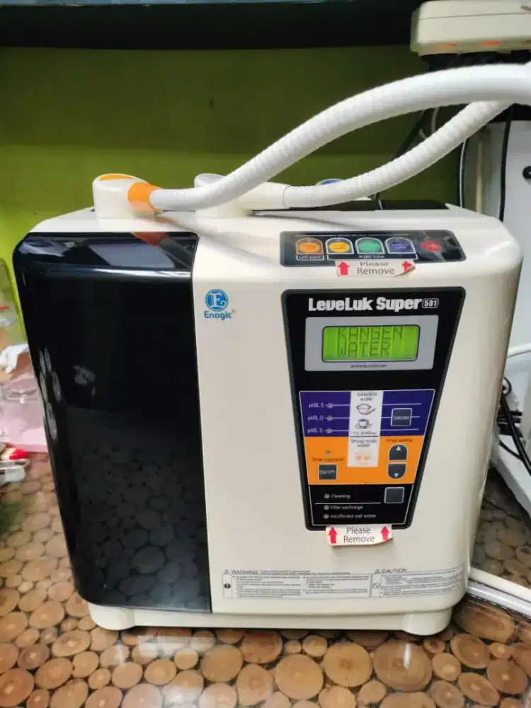 Mesin kangen water laveluk Super501 second mulus free pompa. 12plar