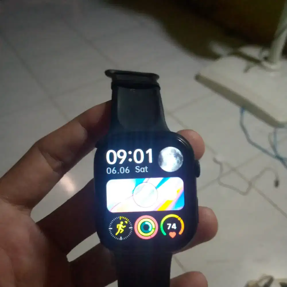 Jam Tangan Pintar Bluetooth Hitam
