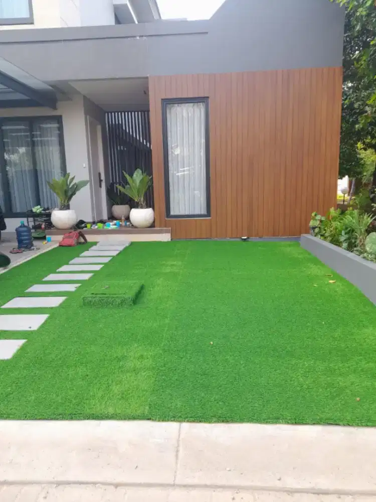 Rumput sintetis murah cocok untuk indoor dan outdoor