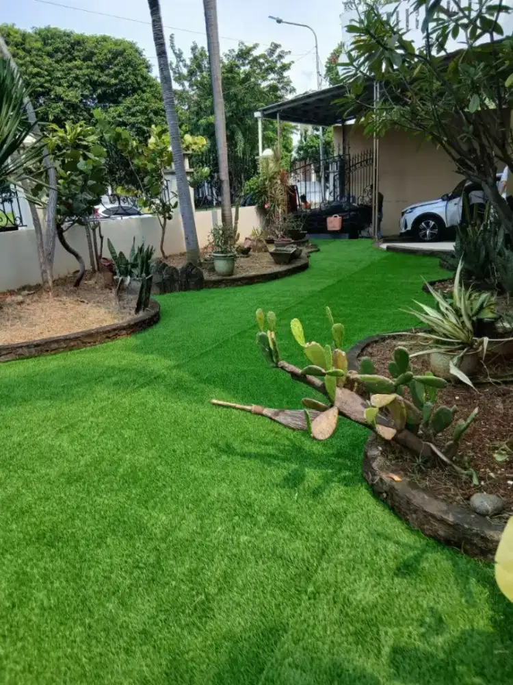 Rumput sintetis terlaris , kualitas terbaik harga hemat