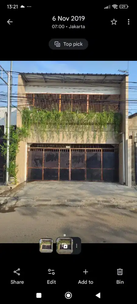 Tempat usaha / tempat tinggal