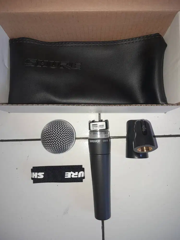 Jual Mic Kabel Shure SM 58 LC Original