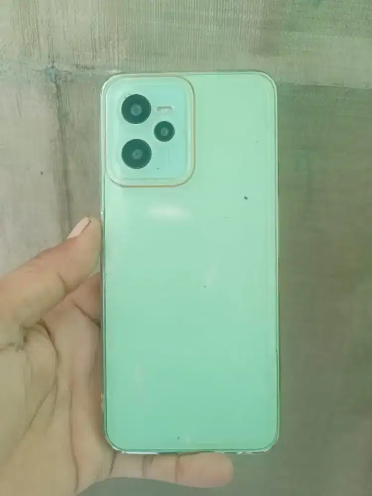 Realme c35 ram 4+4/64 kamera bening